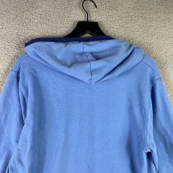 Disney Sweatshirt Stitch Lilo Pullover Hooded  Blue Size Medium Mens Long Sleeve - Picture 8 of 9